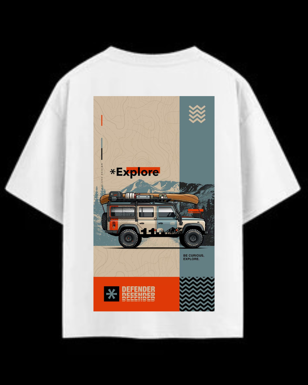 Defender Explorer Off-Road T-Shirt