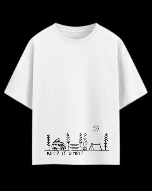 Minimalist Camping “Keep It Simple” Short Sleeve T-Shirt